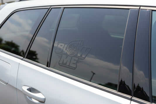 Blow me Sticker - geplottete Vinylfolie