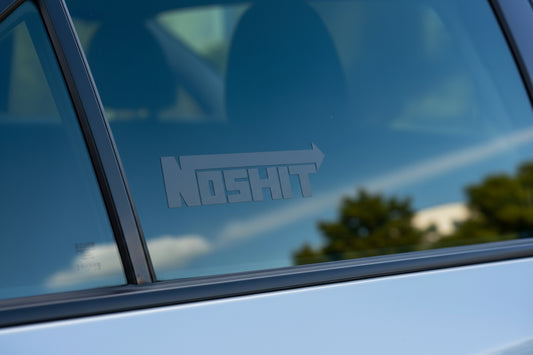 Noshit Sticker - geplottete Vinylfolie