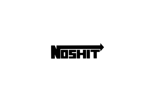 Noshit Sticker - geplottete Vinylfolie